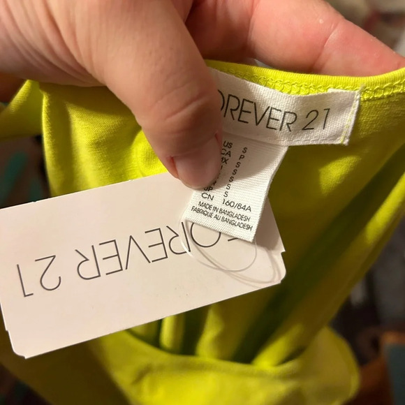 NWT FOREVER 21 BODYCON JERSEY DRESS - Picture 2 of 3